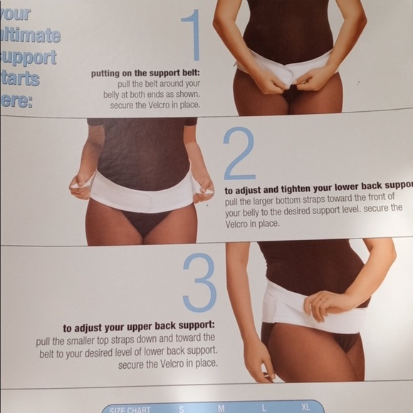 COPY - Motherhood maternity support belt size med new in box - Picture 4 of 5